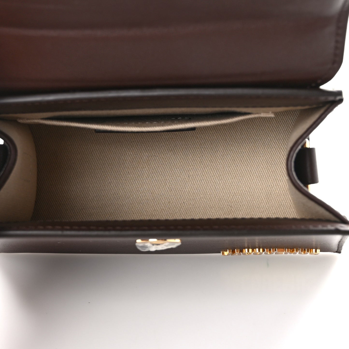Smooth Calfskin Le Chiquito Moyen Brown