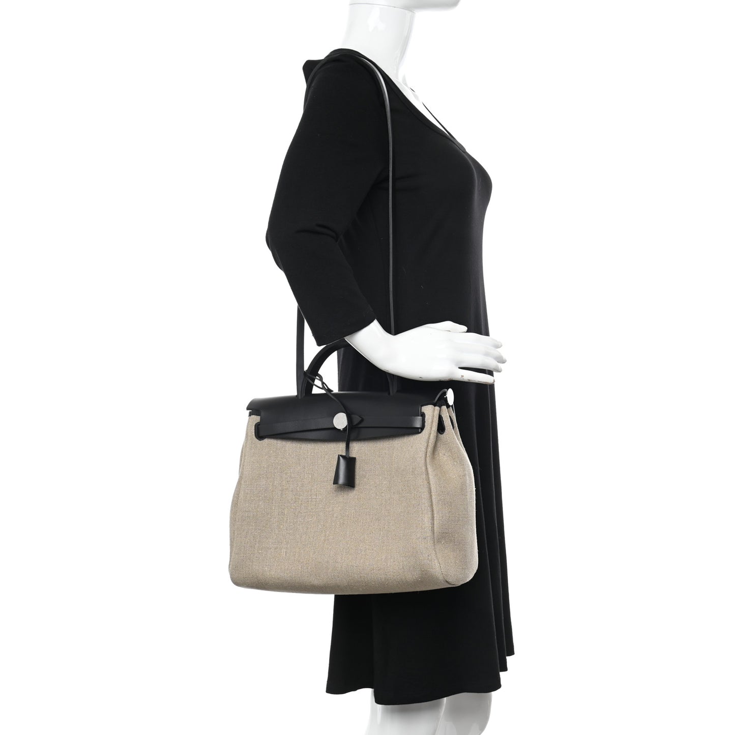 Toile De Camp Vache Hunter Herbag Zip Retourne 31 PM Ficelle Black