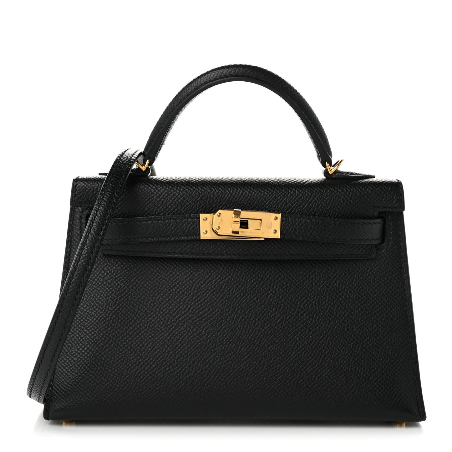 Epsom Mini Kelly Sellier 20 Black