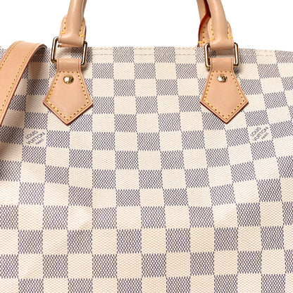 Louis Vuitton Damier Azur Speedy Bandouliere 30 7 of 9