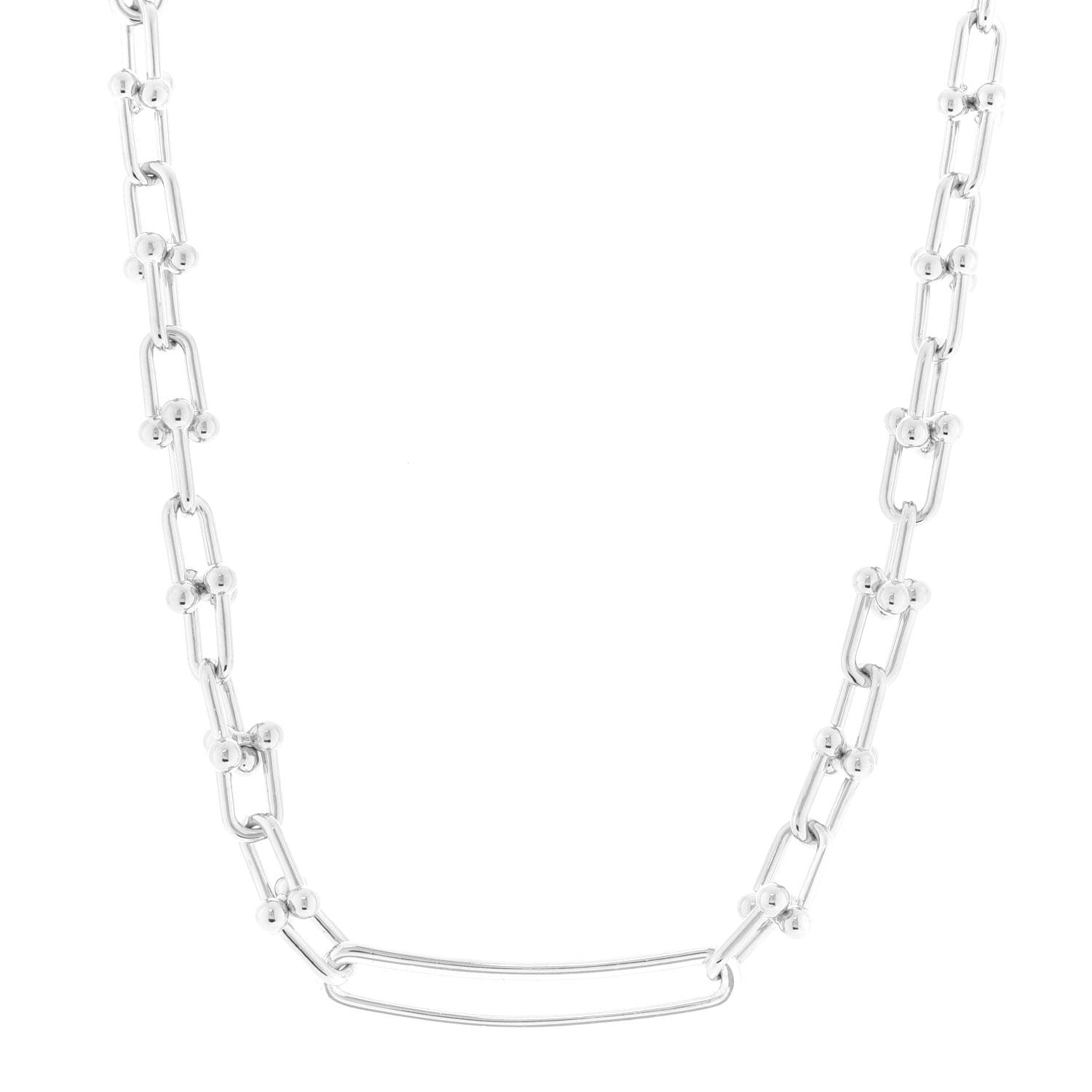 Tiffany Sterling Silver HardWear Link Necklace 1 of 3