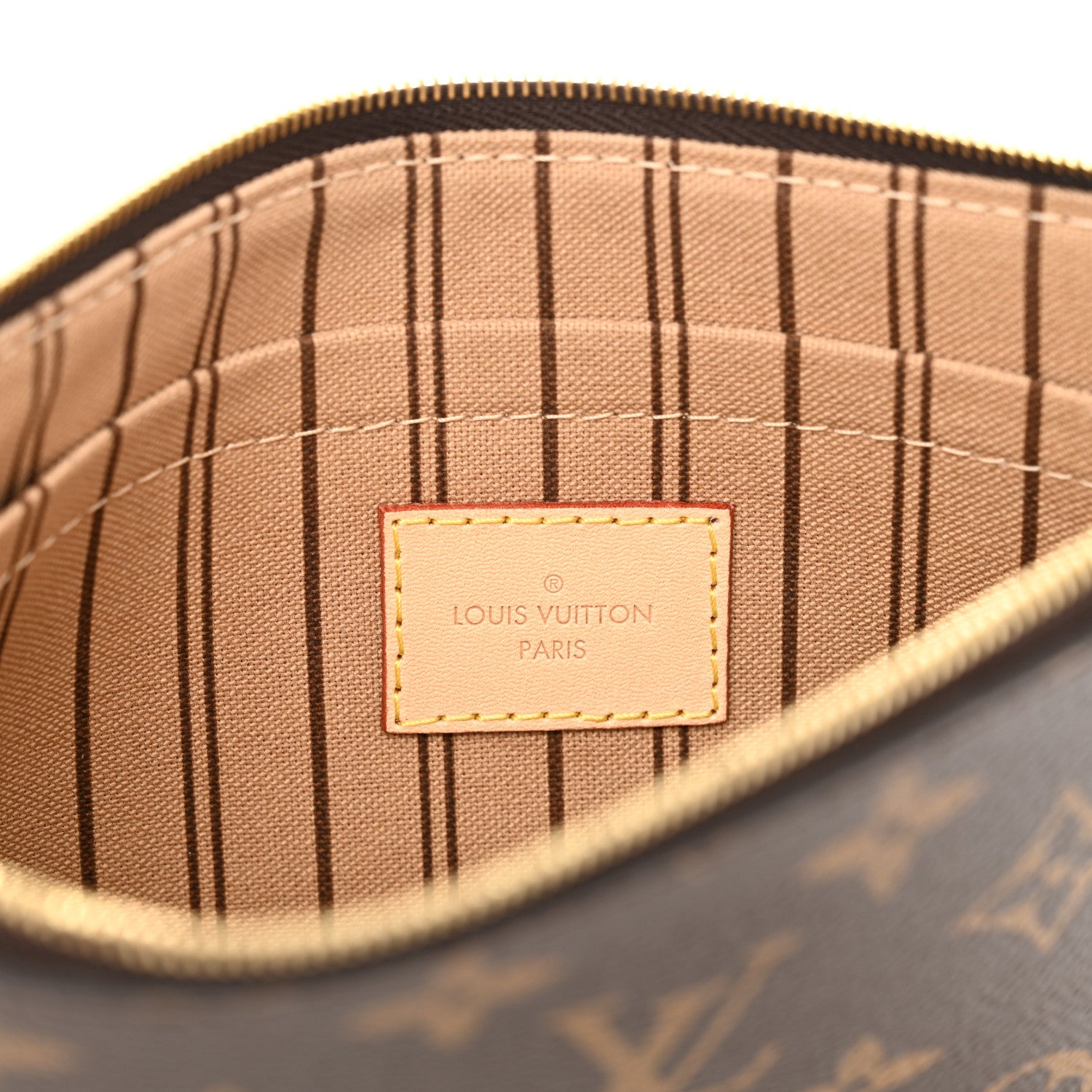 Louis Vuitton Monogram Neverfull MM GM Pochette 5 of 6