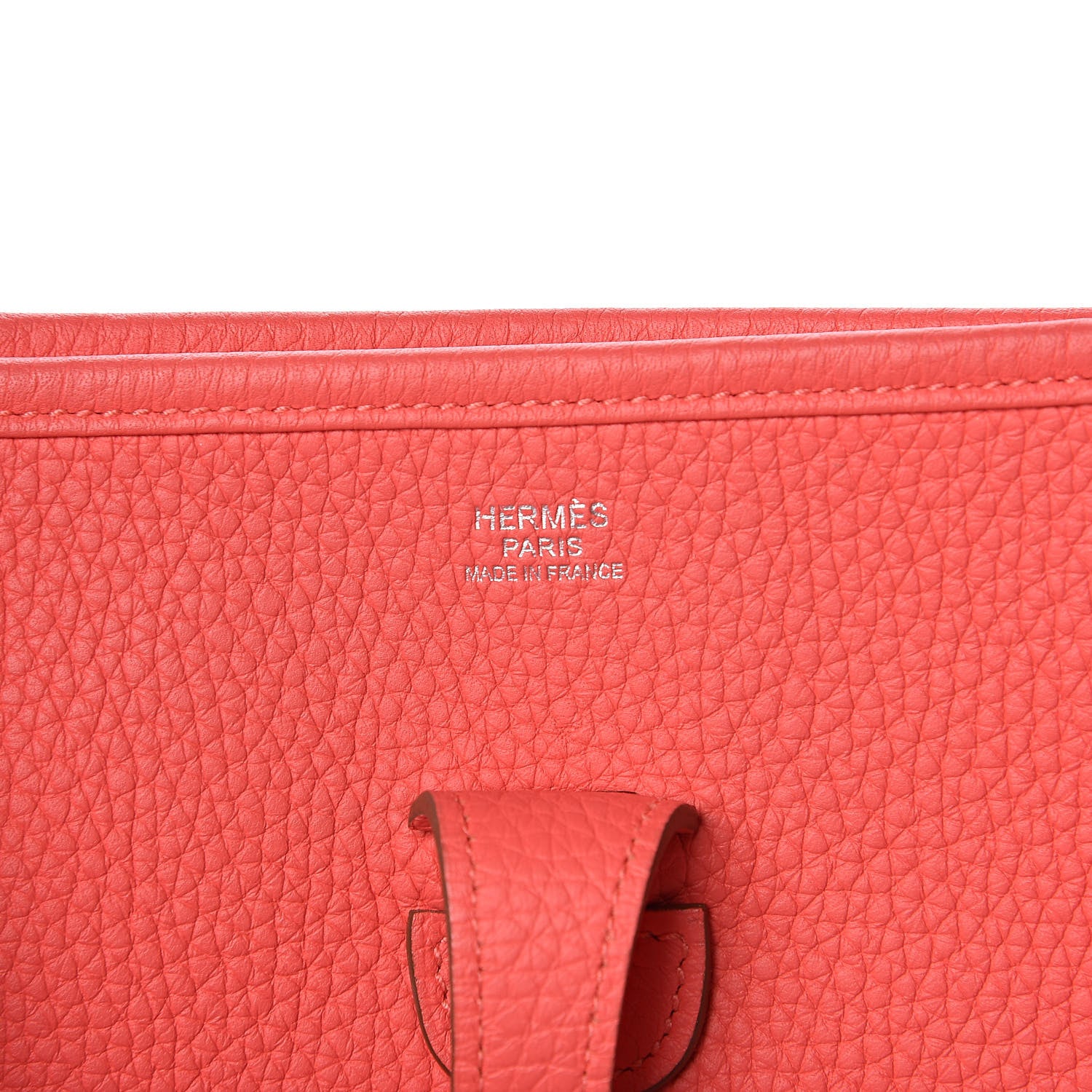 Hermes Taurillon Clemence Evelyne III PM Rose Jaipur 6 of 10
