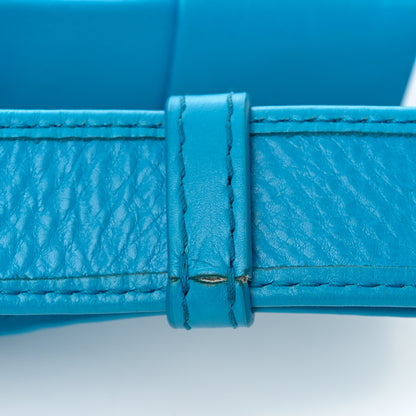 Bottega Veneta Paper Calfskin Maxi Intreccio Cassette Crossbody Bag Pool 11 of 11