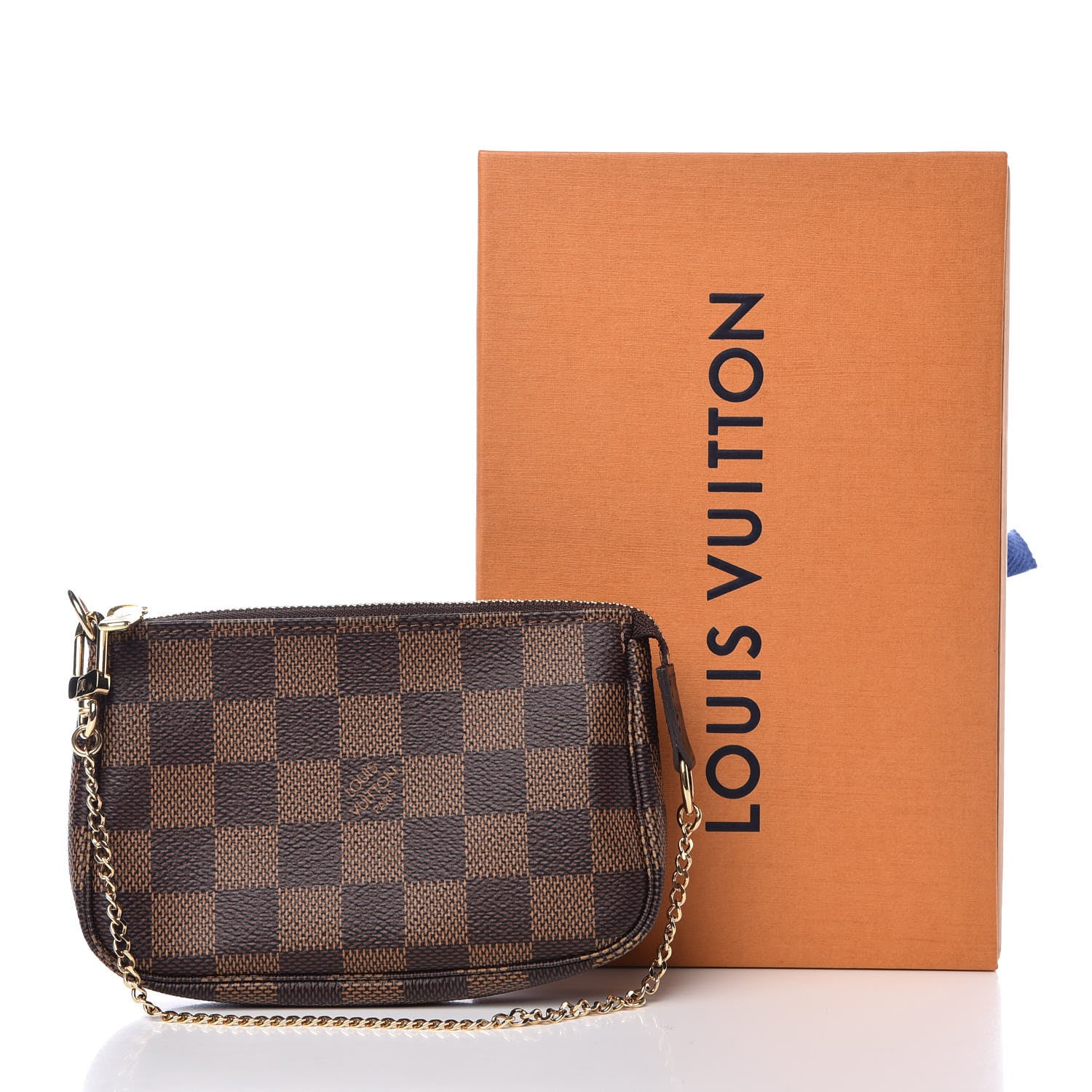 Louis Vuitton Damier Ebene Mini Pochette Accessories 8 of 8
