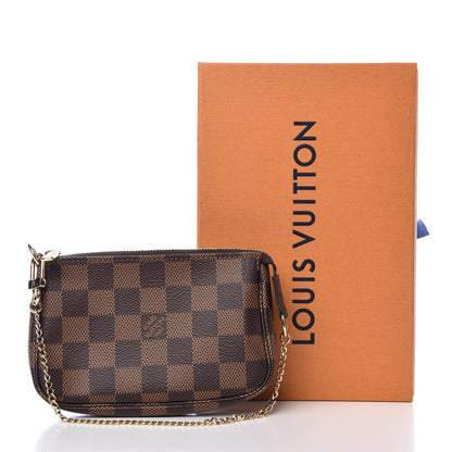 Louis Vuitton Damier Ebene Mini Pochette Accessories 8 of 8