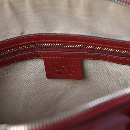 Gucci Patent Microguccissima Small Nice Top Handle Dome Bag Rose Bed 8 of 16