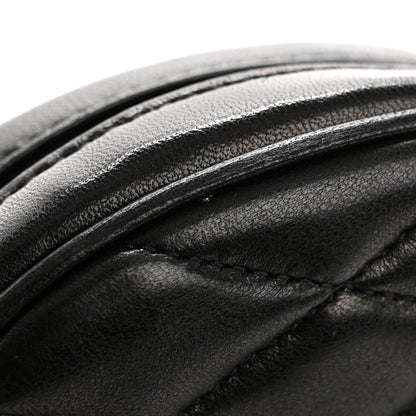Saint Laurent Lambskin Quilted Lolita Cosmetic Pouch Black 9 of 10
