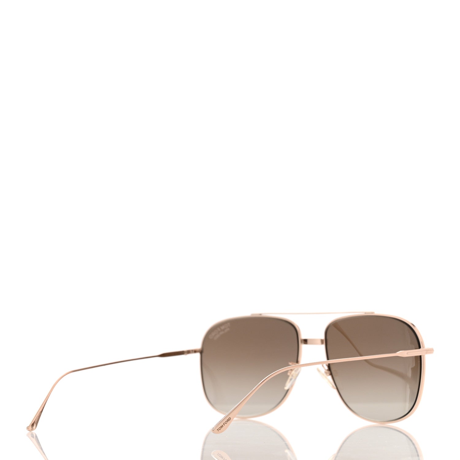Tom Ford Metal Pilot Sunglasses FT0883 Gold 4 of 9
