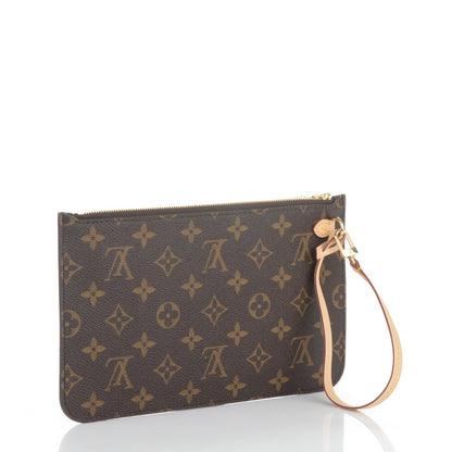 Louis Vuitton Monogram Neverfull MM GM Pochette 3 of 7