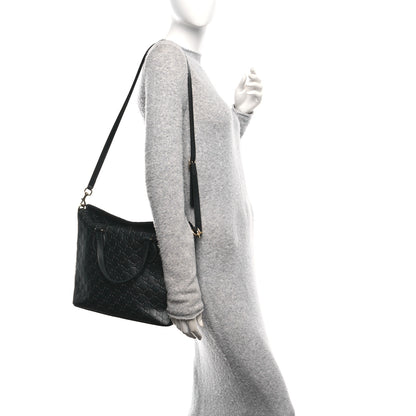 Gucci Guccissima Linea A Foldover Tote Black 2 of 10