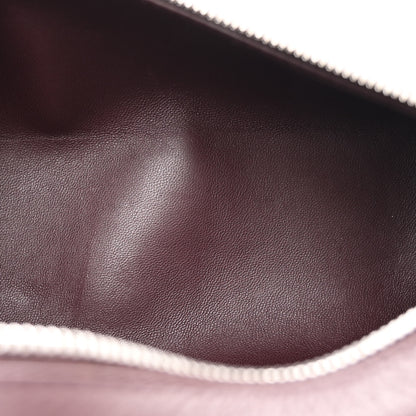 Loro Piana Grained Calfskin L19 Extra Pocket Pouch Azuki Beans 5 of 9