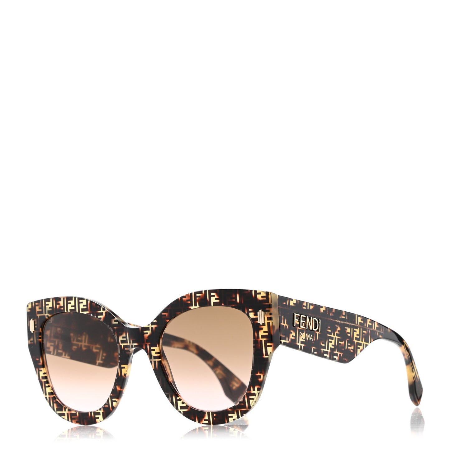 Acetate FF 53mm Sunglasses 0435/S Tortoise