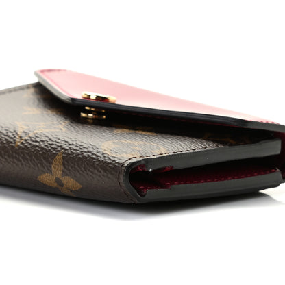 Louis Vuitton Monogram Zoe Wallet Fuchsia 9 of 9