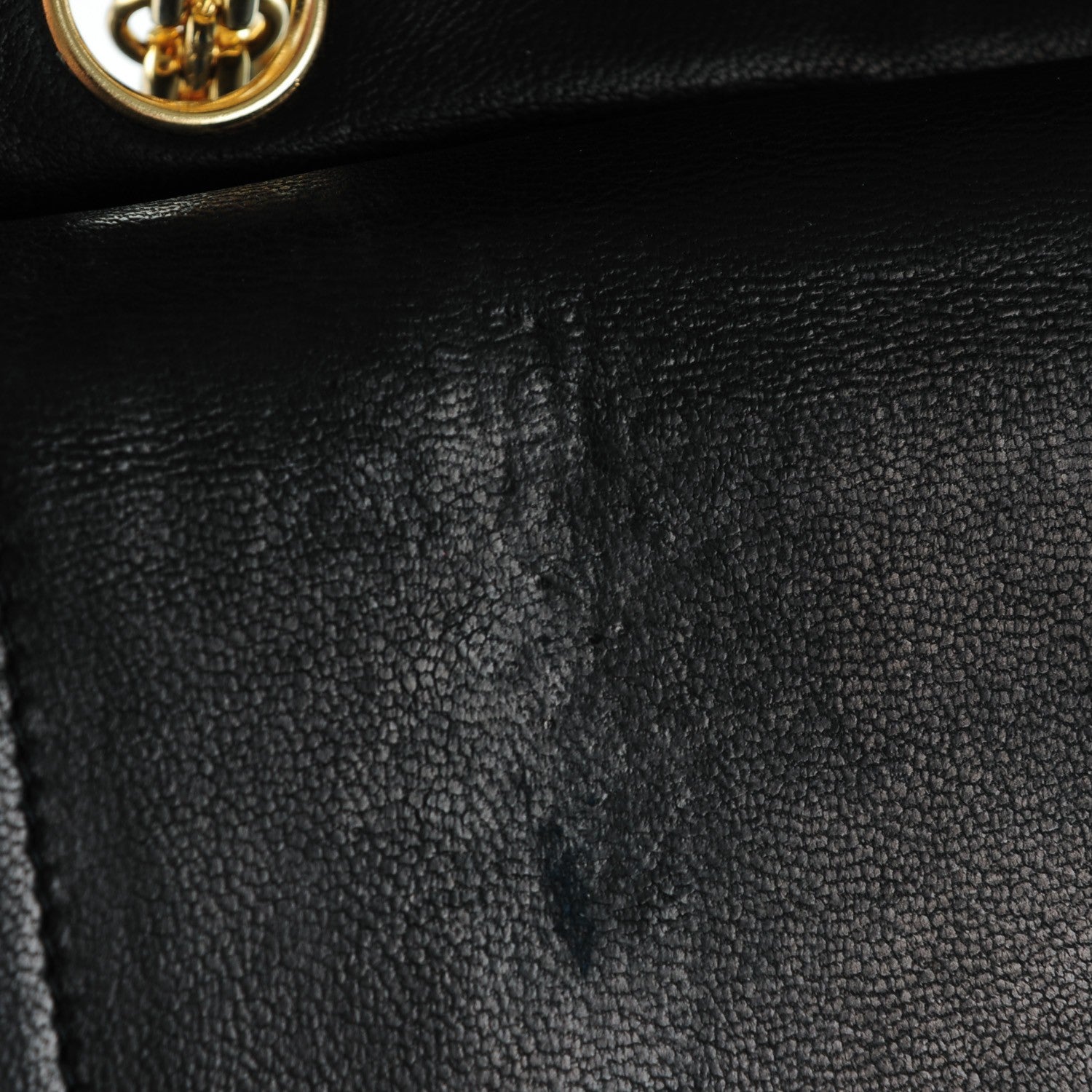 Chanel Lambskin Medium Mademoiselle Chain Double Flap Black 9 of 9