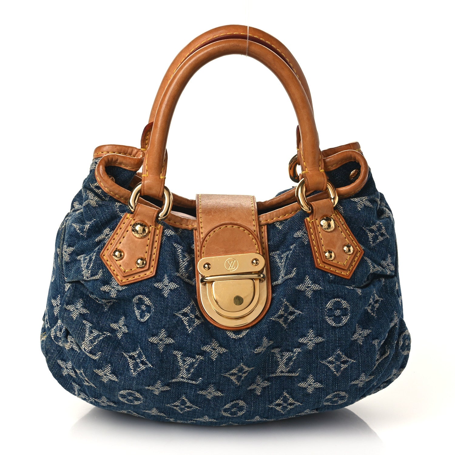 Louis Vuitton Monogram Denim Pleaty Blue 1 of 7