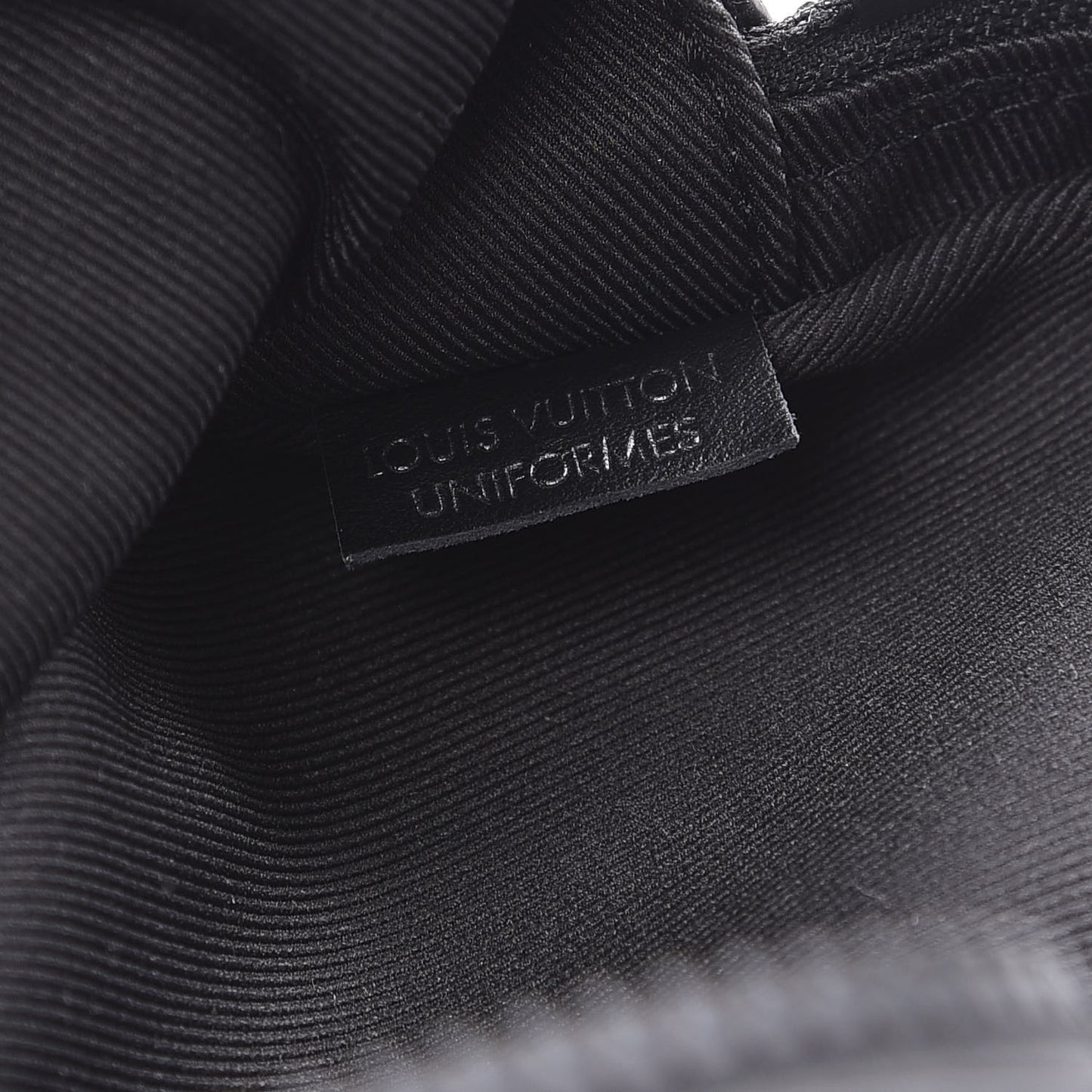 Taurillon Monogram Uniformes Solar Ray Soft Pochette Volga Belt Bag Black