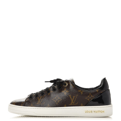 Louis Vuitton Patent Monogram Frontrow Sneakers 36.5 1 of 13
