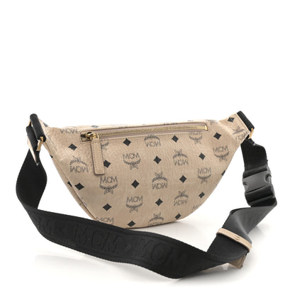 MCM Visetos Stark Belt Bag Beige 3 of 10
