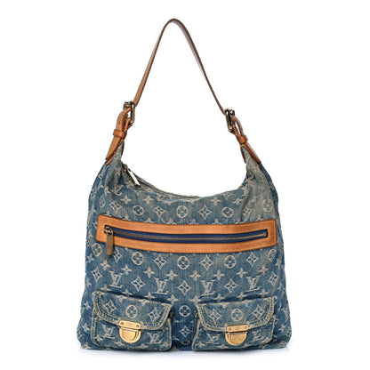 Louis Vuitton Denim Baggy GM Blue 1 of 13