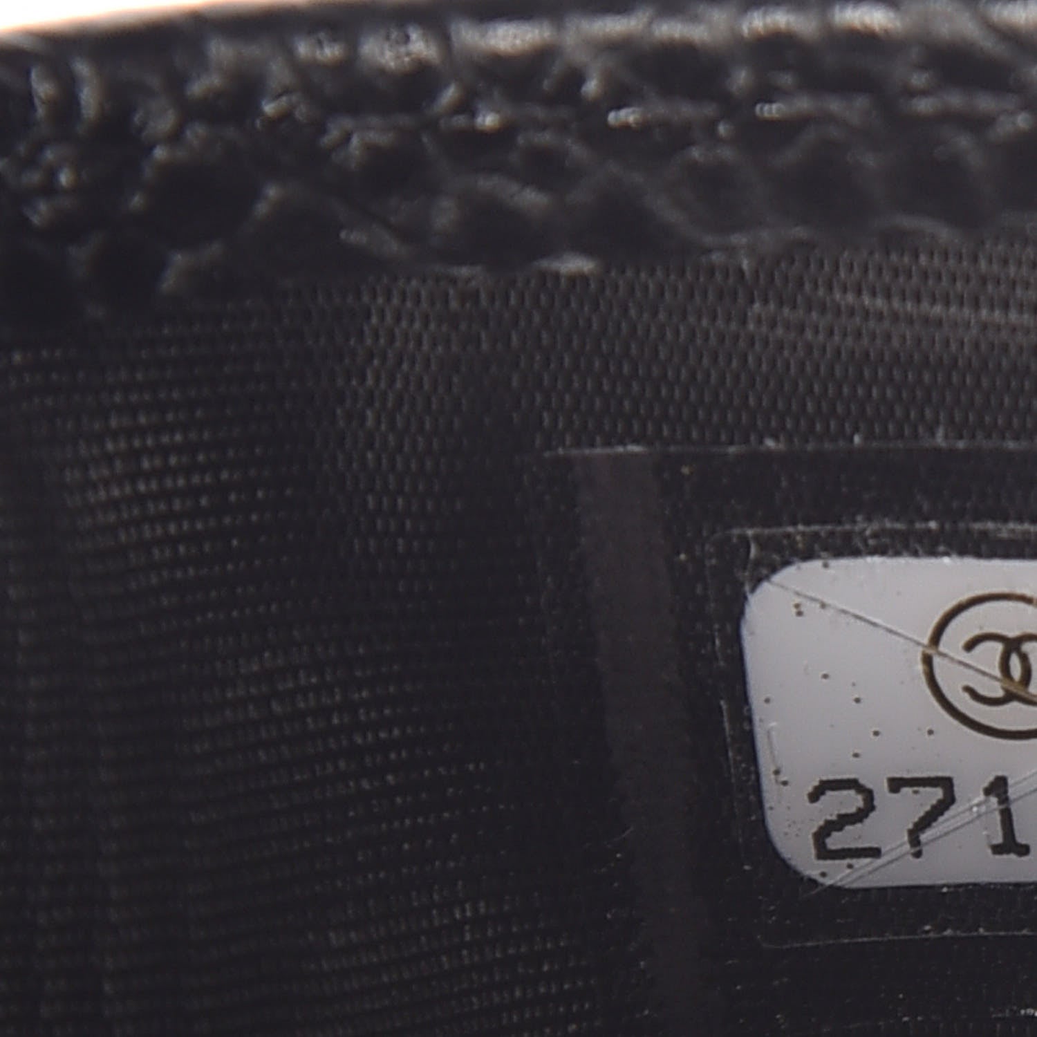 Chanel Caviar Quilted Card Holder Black 8 of 9