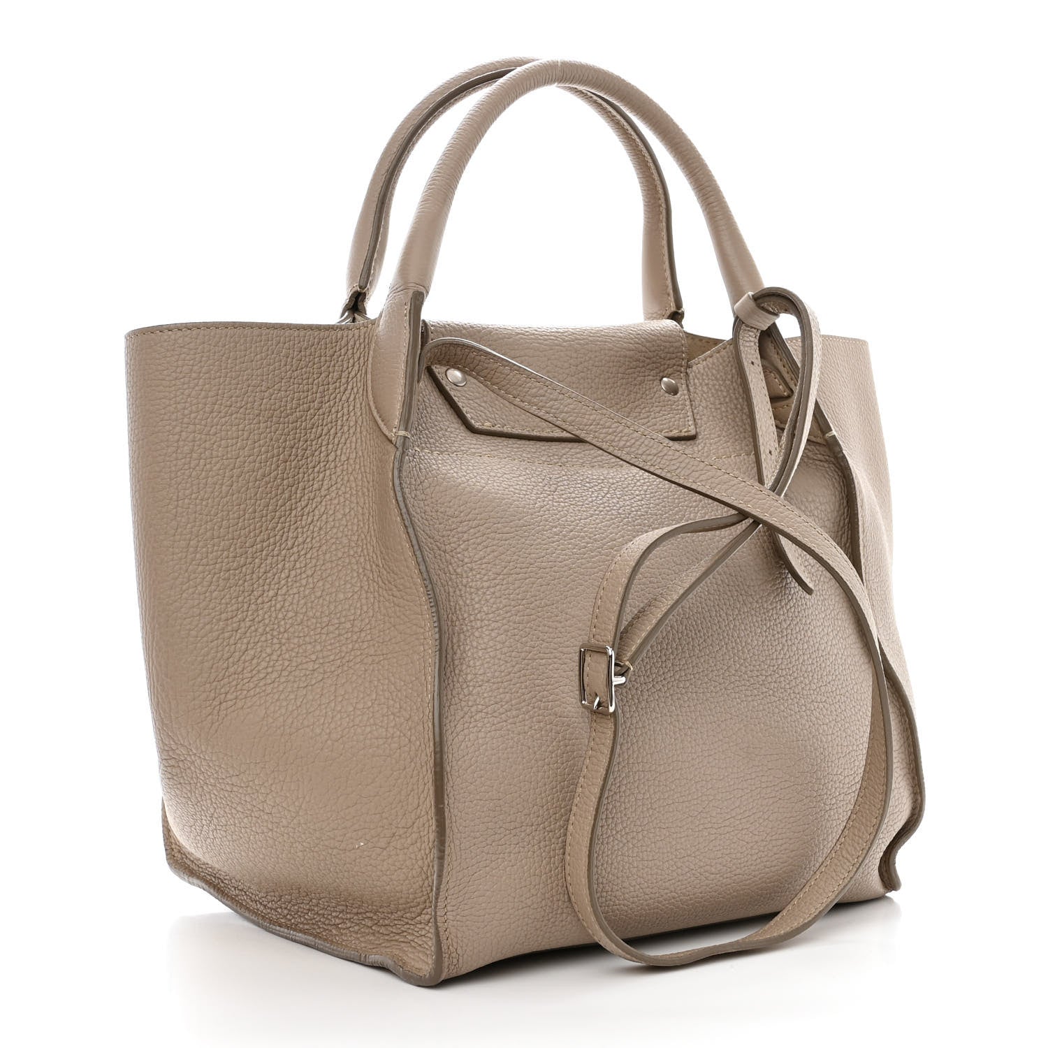 Celine Supple Grained Calfskin Small Big Bag Light Taupe 3 of 12