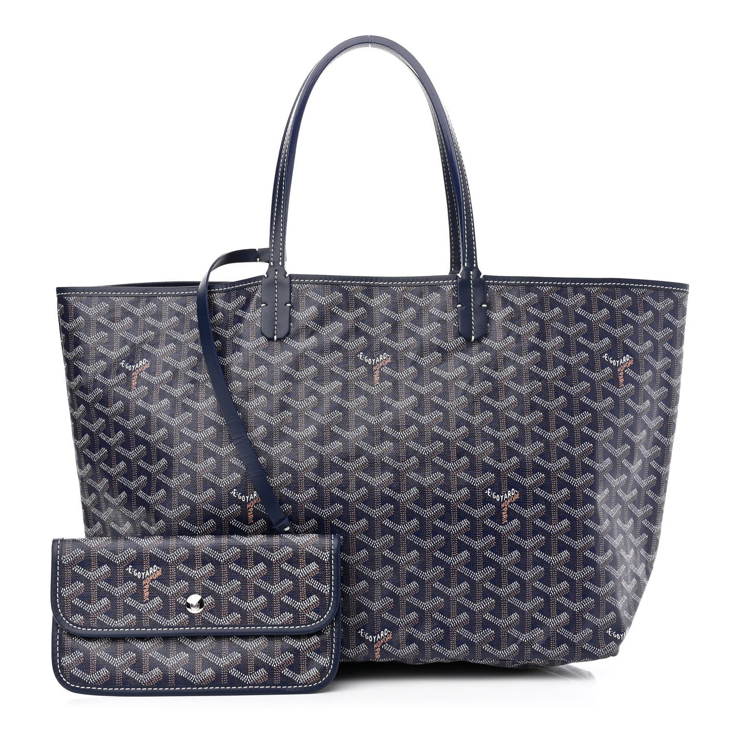 Goyard Goyardine Saint Louis PM Navy 1 of 13