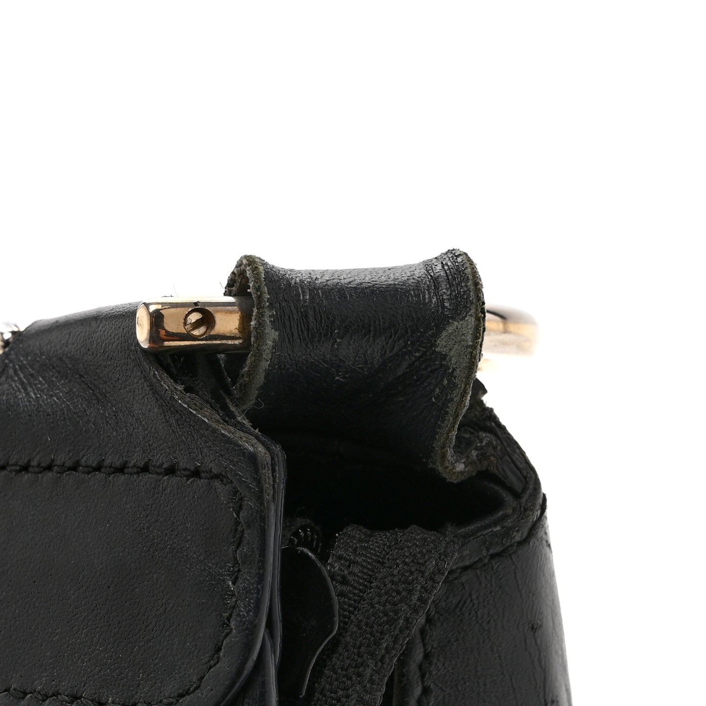 Monogram Half Moon Hobo Black