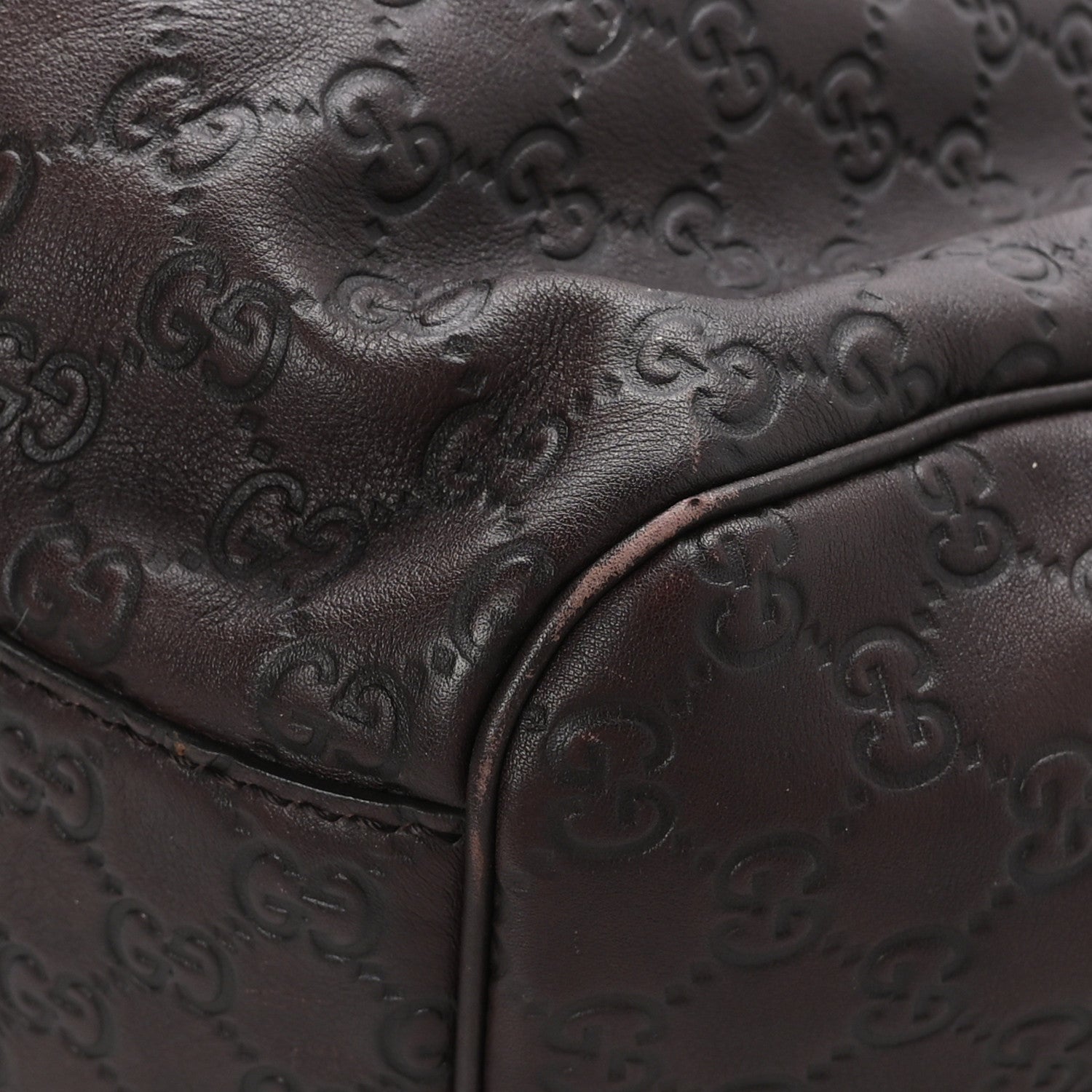 Gucci Guccissima Signature Large Sukey Tote Chocolate 12 of 14