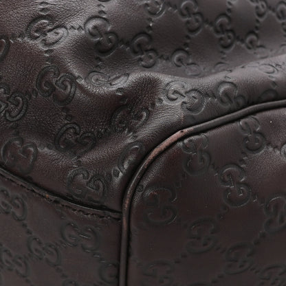 Gucci Guccissima Signature Large Sukey Tote Chocolate 12 of 14