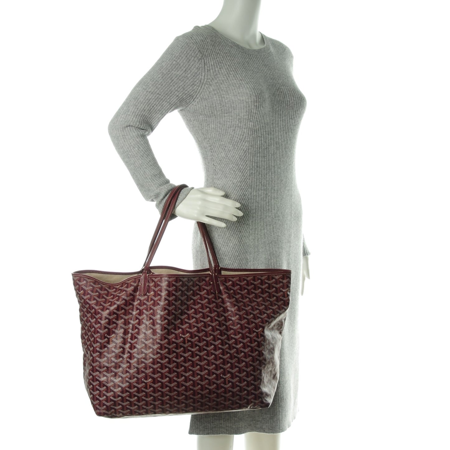 Goyardine Saint Louis GM Burgundy