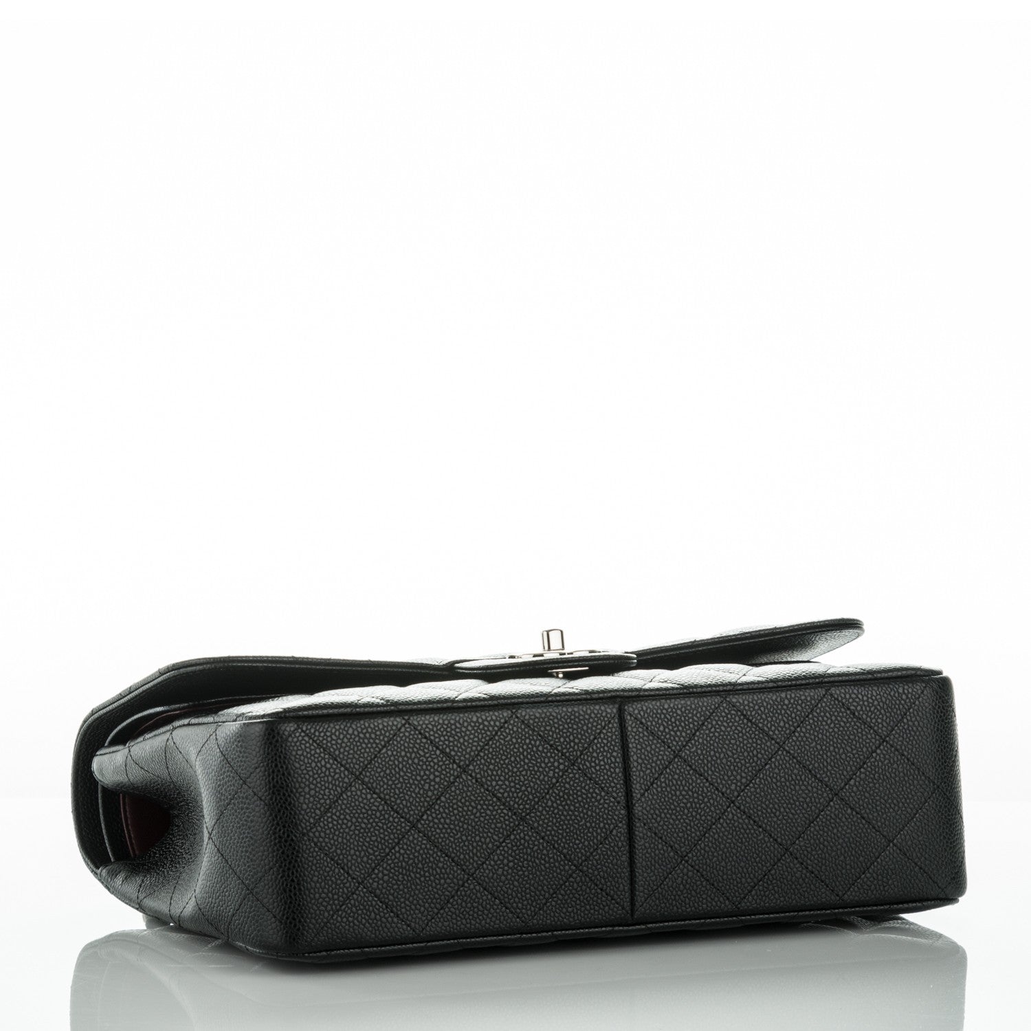Chanel Caviar Quilted Jumbo Double Flap Black 4 of 8