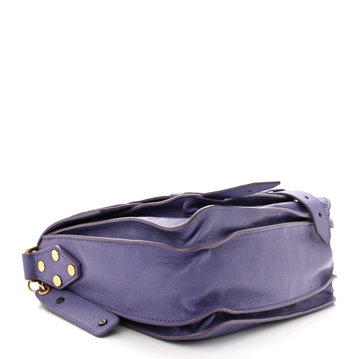 Proenza Schouler Lambskin PS1 Mini Pouch Messenger Bag Berry 4 of 10