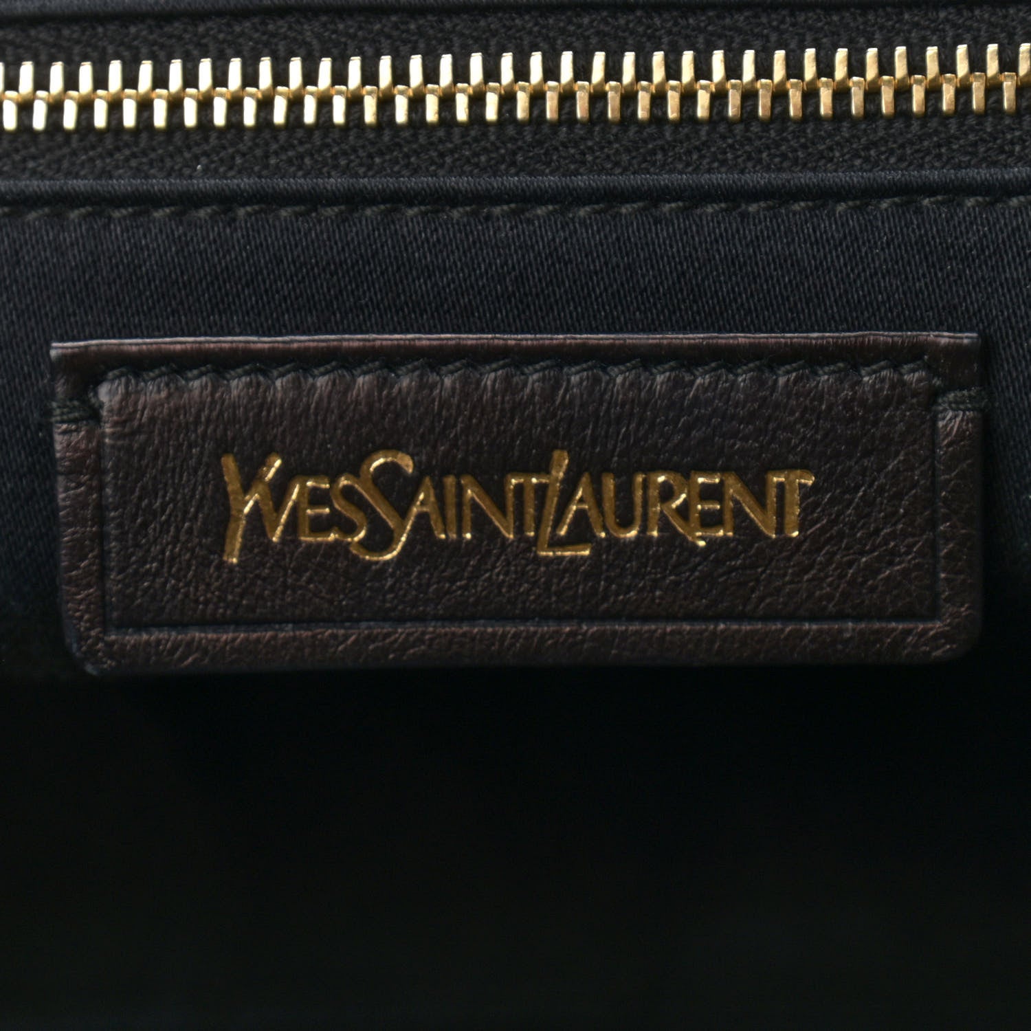 Saint Laurent Sheepskin Medium Cabas ChYc Black 6 of 13