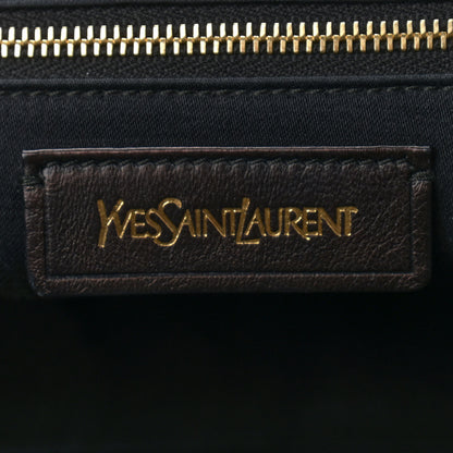 Saint Laurent Sheepskin Medium Cabas ChYc Black 6 of 13