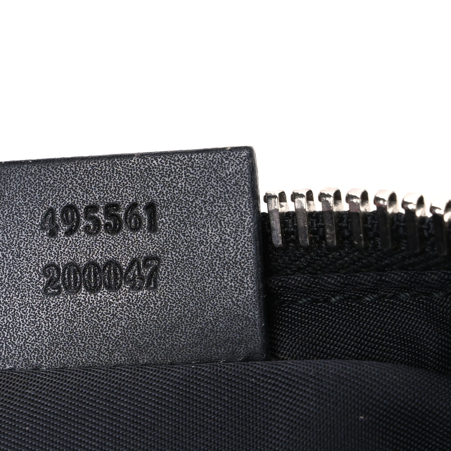 GG Supreme Monogram Web Toiletry Case Black Grey