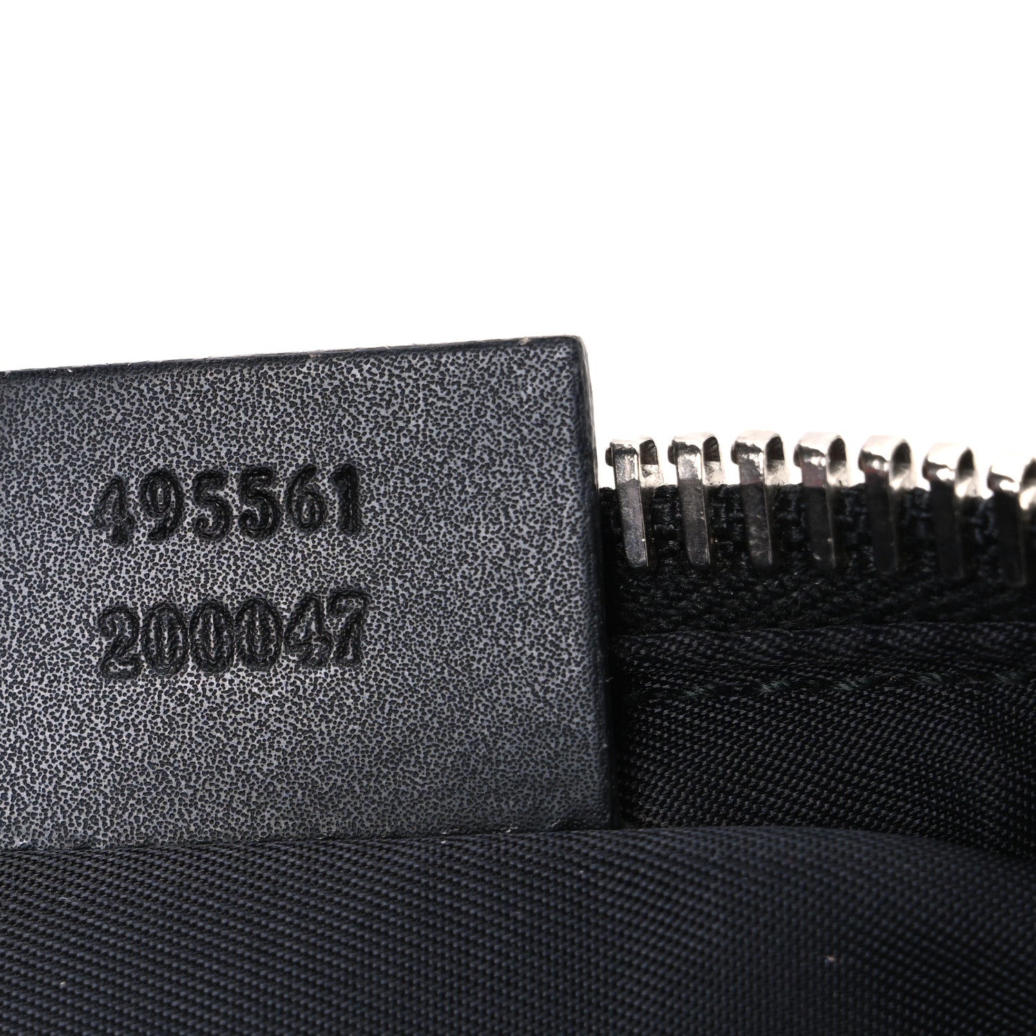 Gucci GG Supreme Monogram Web Toiletry Case Black Grey 7 of 9