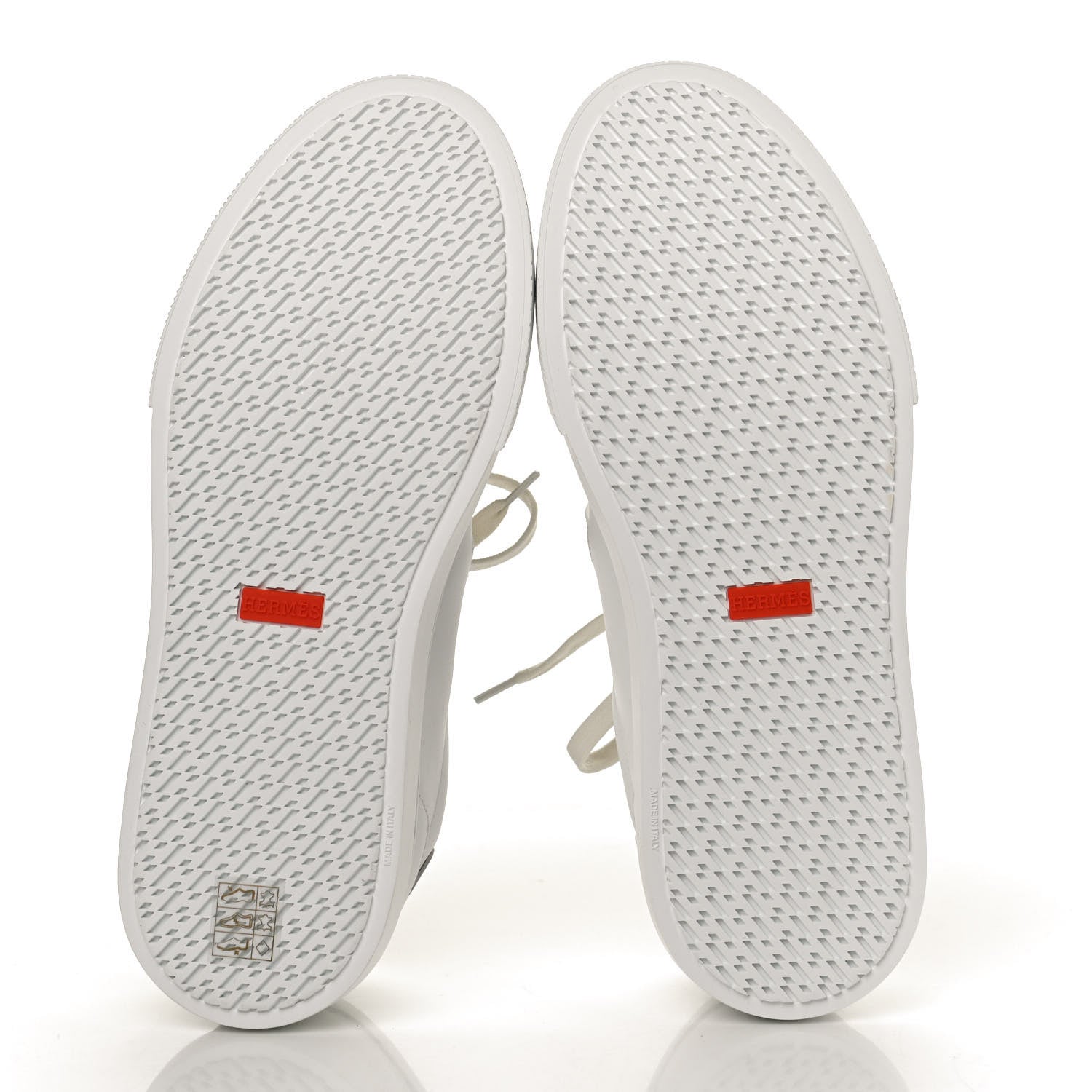 Hermes Calfskin Day Sneakers 41 White 7 of 10