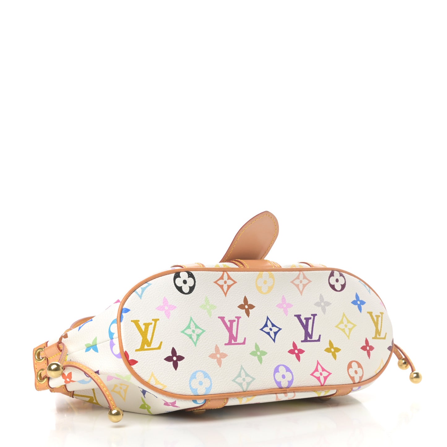 Monogram Multicolor Theda GM White