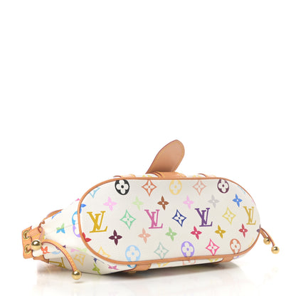 Louis Vuitton Monogram Multicolor Theda GM White 4 of 8