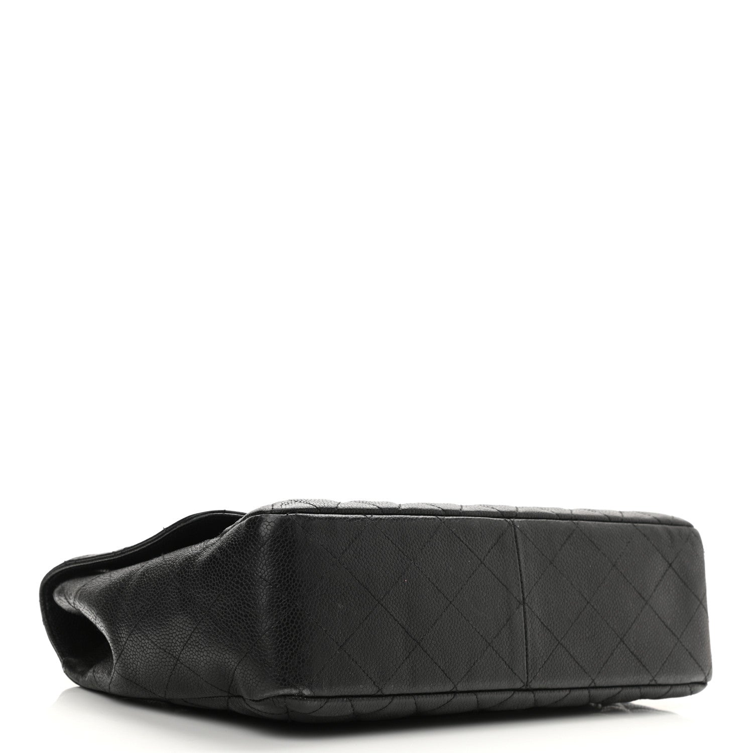 Chanel Caviar Quilted Jumbo Single Flap Black 4 of 14