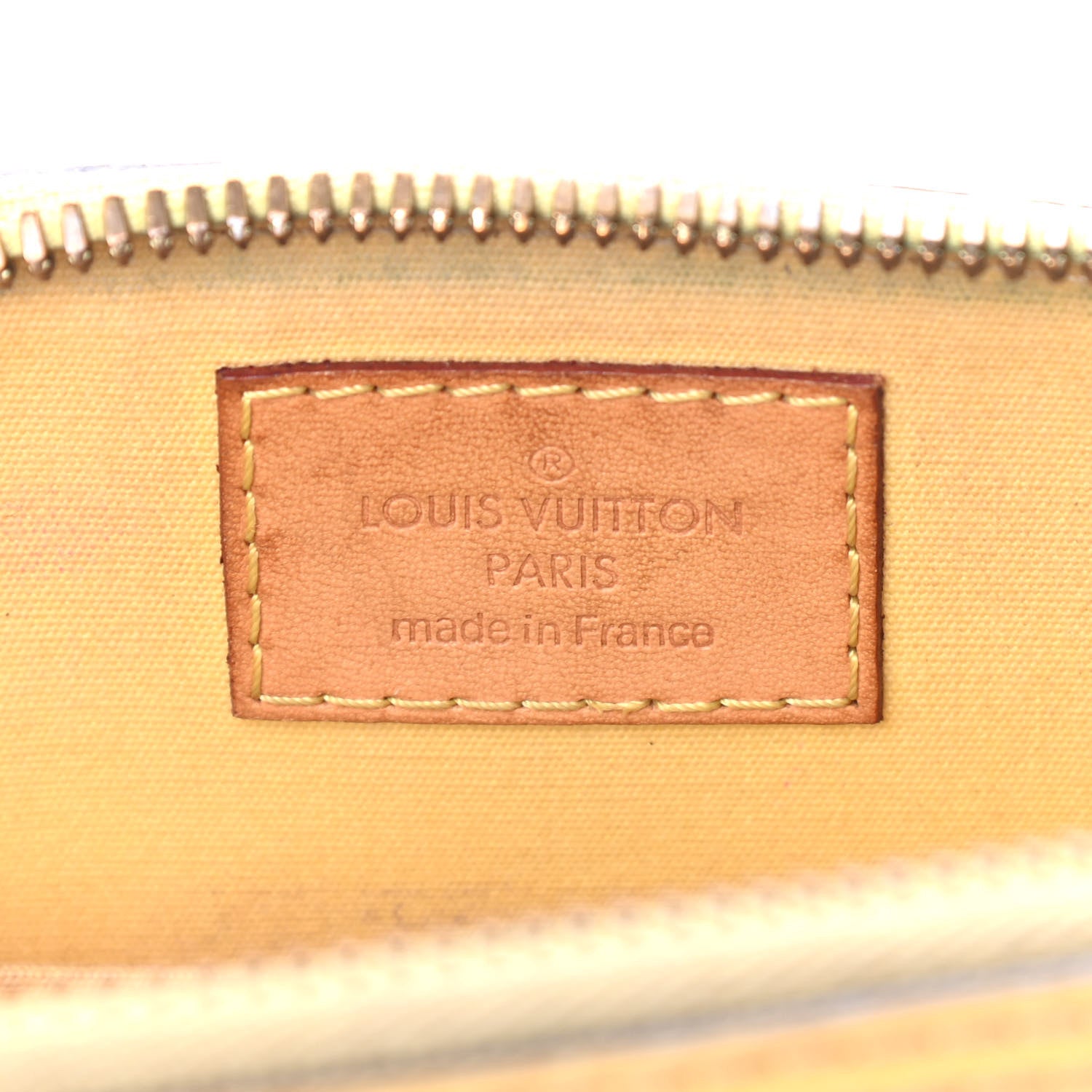 Louis Vuitton Vernis Alma BB Citrine 5 of 8