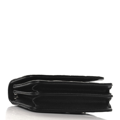 Chanel Caviar Quilted Mini Wallet On Chain WOC Black 4 of 10