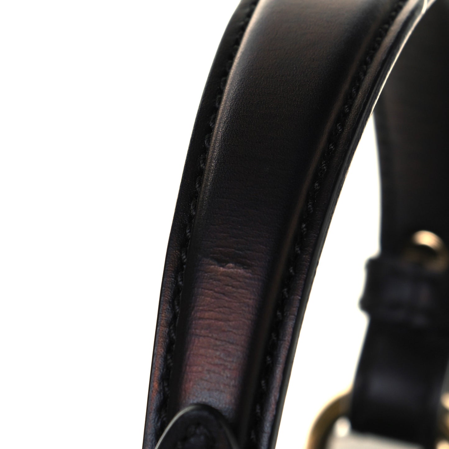 Calfskin Mini Sylvie Top Handle Bag Black