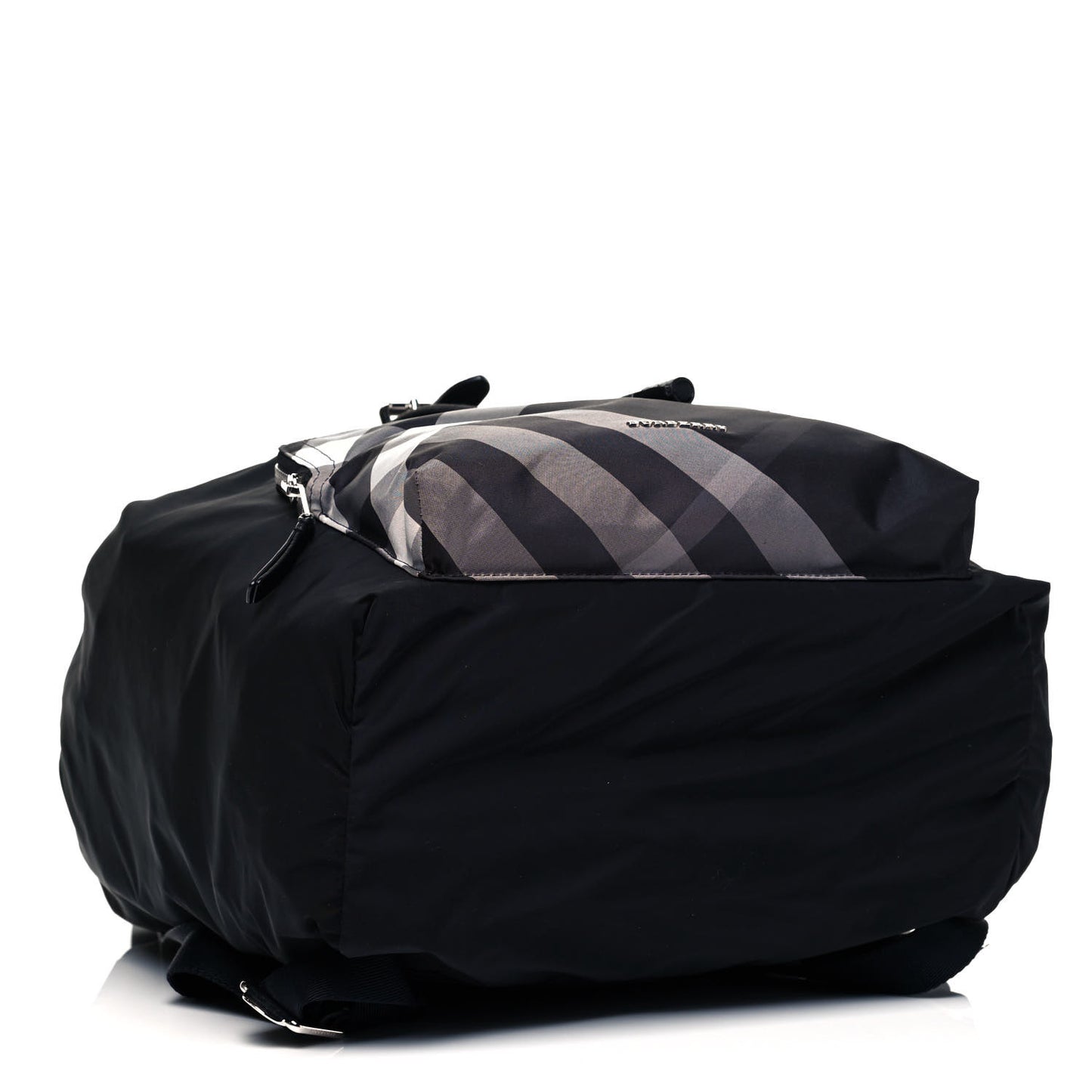 Nylon Solid to Check Backpack Black