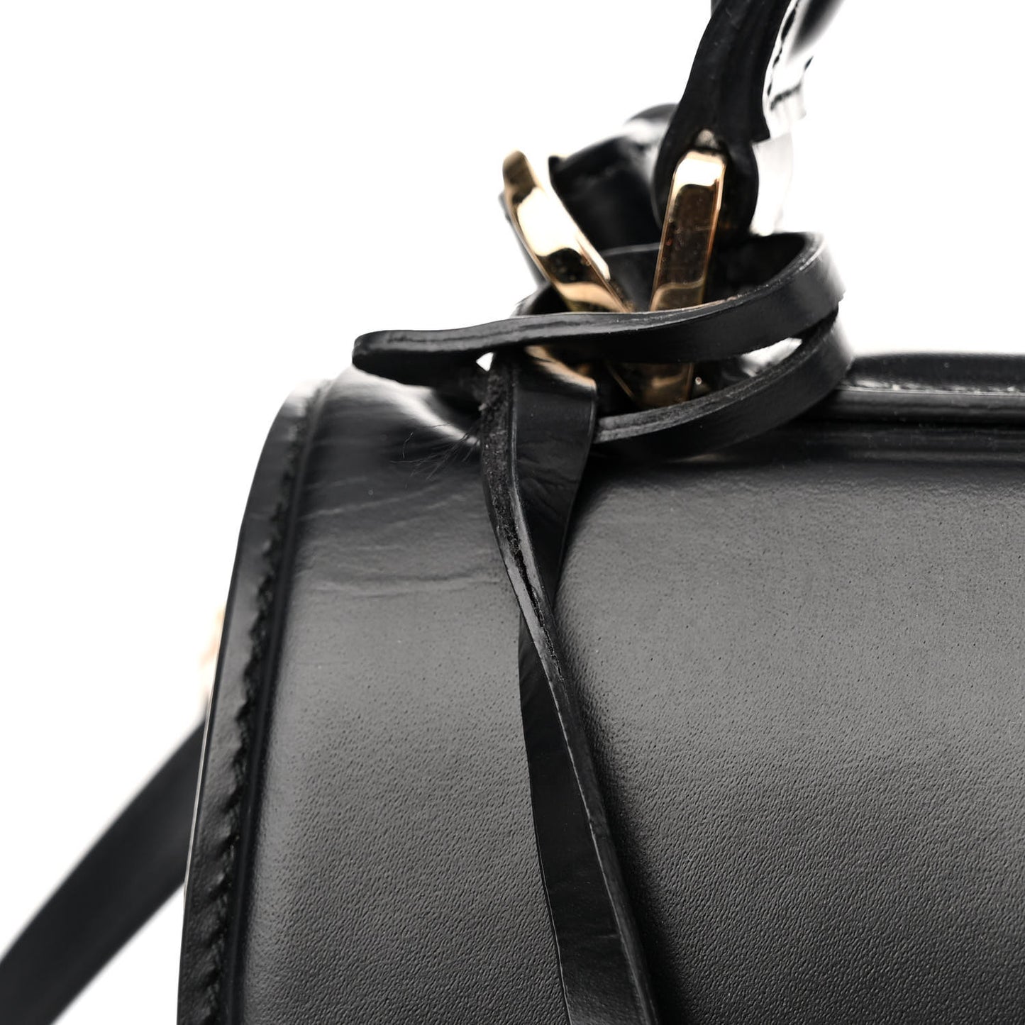 Smooth Calfskin Small Boxyz Black