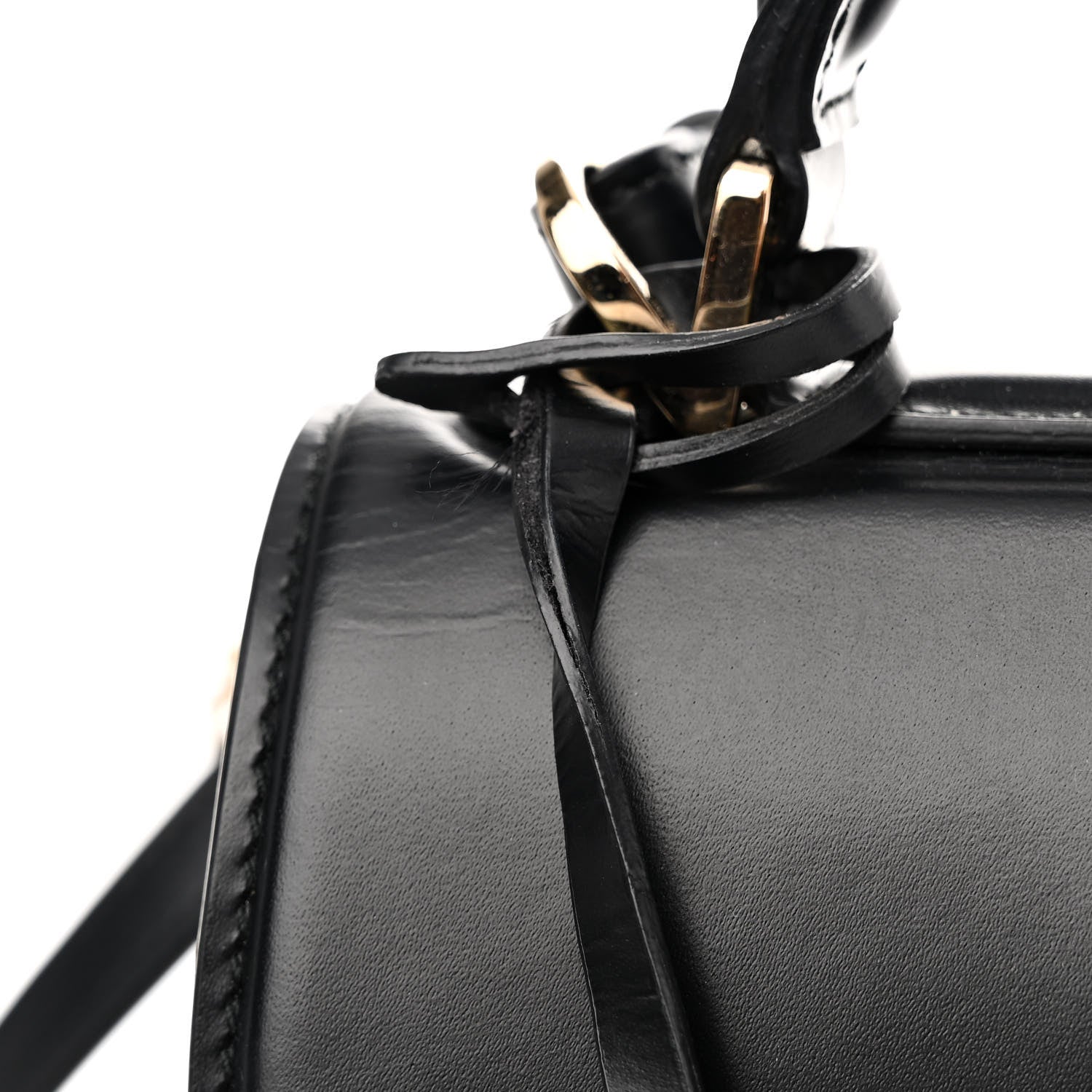 Salvatore Ferragamo Smooth Calfskin Small Boxyz Black 10 of 11