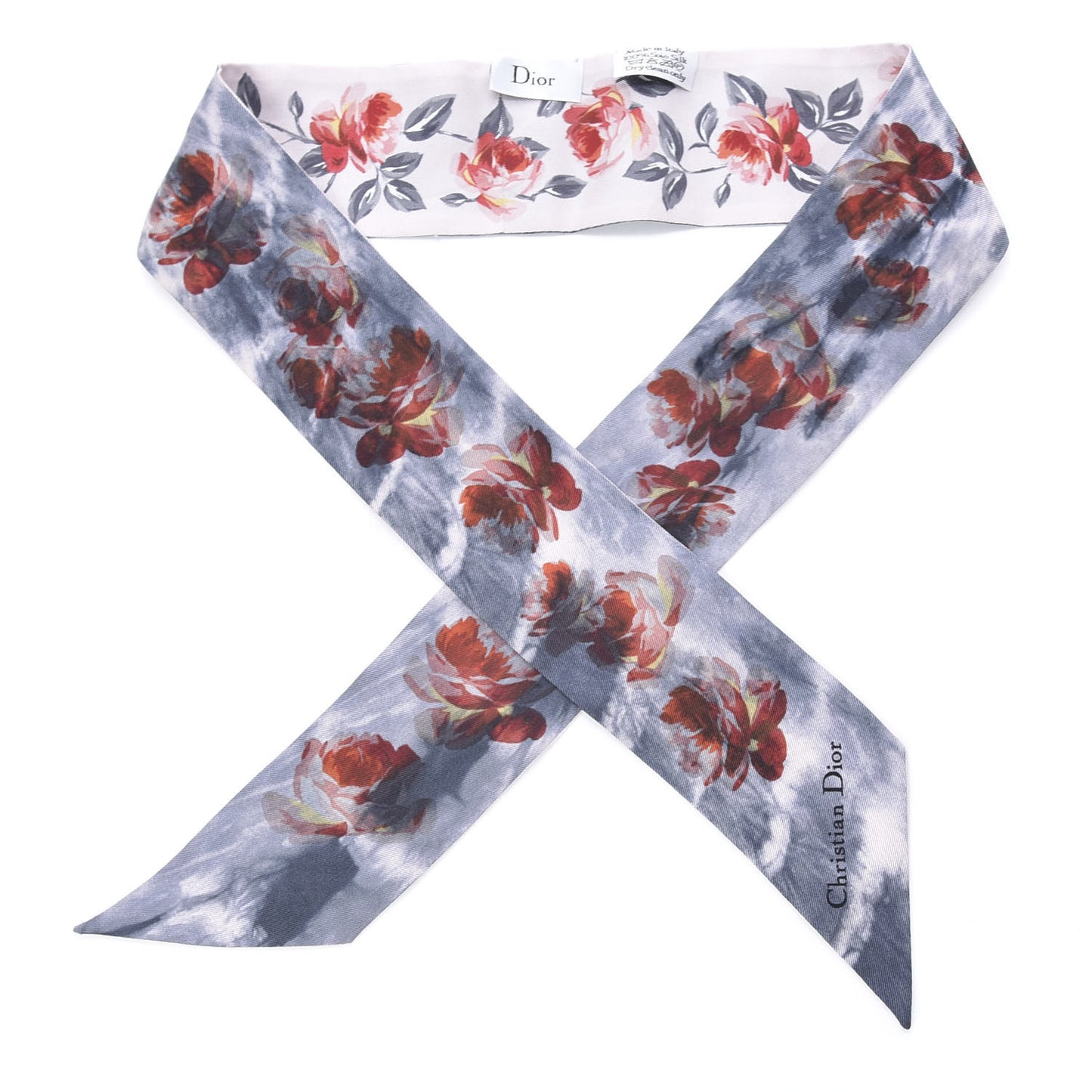 Silk Floral Mitzah Scarf Multicolor