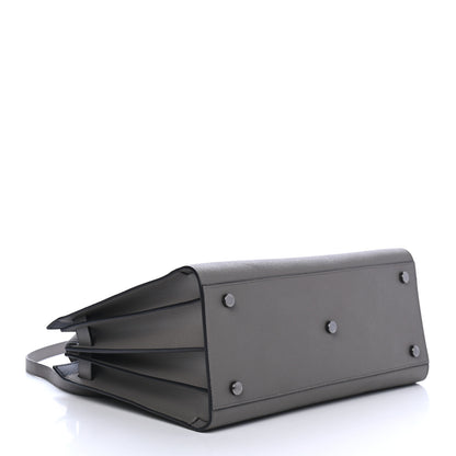Saint Laurent Grained Calfskin Small Sac De Jour Fog 3 of 4
