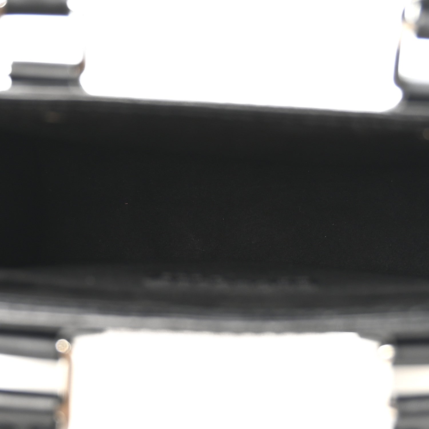 Louis Vuitton Epi Petit Sac Plat Black 5 of 10